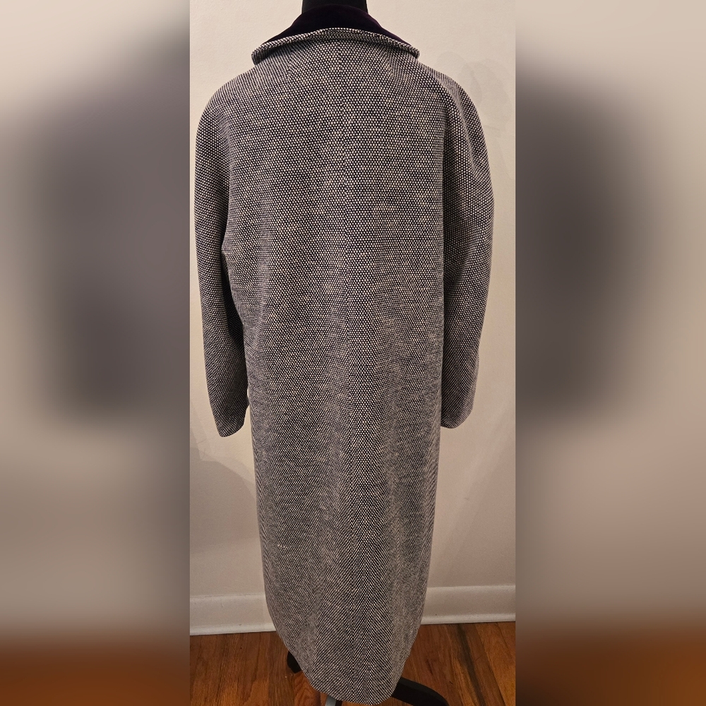 I. Magnin Seymour Fox Couture Vintage 1950s Wool Blend Coat Union Made - Picture 3 of 16